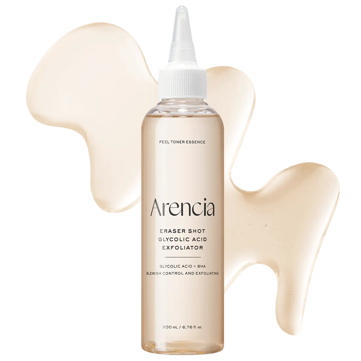 Eraser Shot Glycolic Acid Exfoliator, Clarifying AHA + BHA Toner for Smoother Texture & Clear-Looking Skin, 6.76 fl. oz.