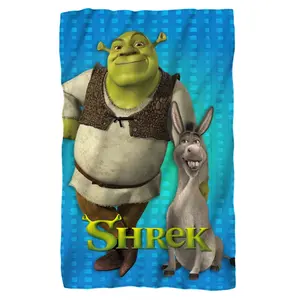 Shrek - Pals Fleece Blanket  60x 80in