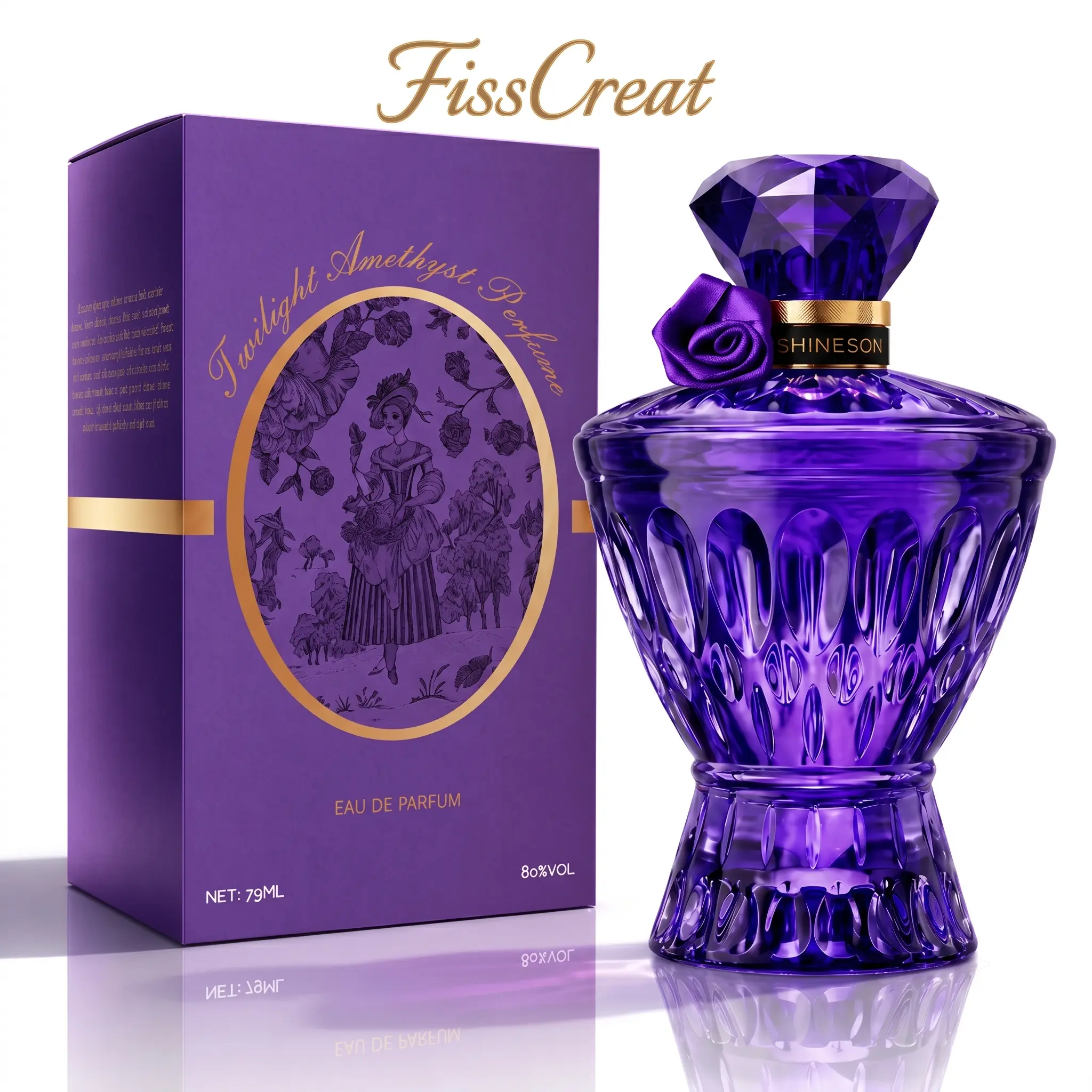 SHINESON | 75mL / 2.5 FL OZ | Bergamot, Tuberose, Cedar, Musk | Daily Wear Date Night Gift | Long Lasting Elegant Floral Woody Sparkling Uplifting Fragrance | Eau de Parfum | Made withClean & Vegan Essentials Oils | Cruelty Free FragrancePerfume