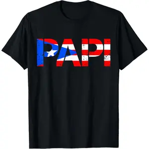 Puerto Rico Flag Father's Day Patriotic Puerto Rican Pride T-Shirt