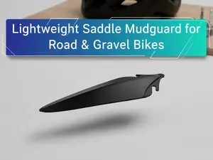 3D Printed Saddle Mudguard | Lightweight Road Gravel Bike Fender Protection