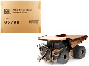 CAT Caterpillar 797F 4 Tier Mining Truck Copper Finish Special Ed "Commemorative" Series 1/50 Diecast Model by Diecast Masters