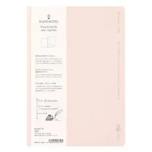 Kleid B6 TINY GRID Notes OK Fools Paper Notebook (Pink)