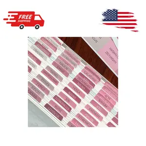 Laminated Bible Tabs, Reposition Large Print Stickers (White Pink)