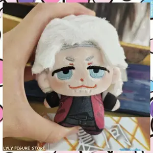 New In Stock Devil May Cry 5 Plush Doll Dante Figure Anime Plushie Collectibles Peluche Printed Doll Gift