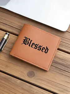 Blessed Faith Theme Men's Foldable Wallet, Multi-Card Slot Card Holder, Model 0108224, Stylish and Functional Accessory for Everyday Use