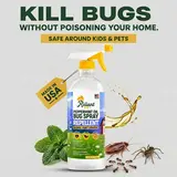 Reliant Pet Peppermint Oil Bug Spray - Deals For You Days -  [16oz and Made In USA ] Ants, Spiders, Roaches - Safe for USE Around Kids and Pets  - Effective & Usage