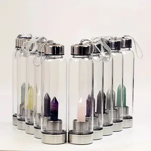 crystal water bottle