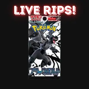 Live - Japanese Scarlet & Violet Black Bolt Booster Pack