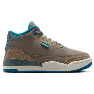 Little Kid's Jordan 3 Retro Olive Grey/Green Abyss-Khaki (IB7064 001) Little Kid's Jordan 3 Retro Olive Grey/Green Abyss-Khaki (IB7064 001)