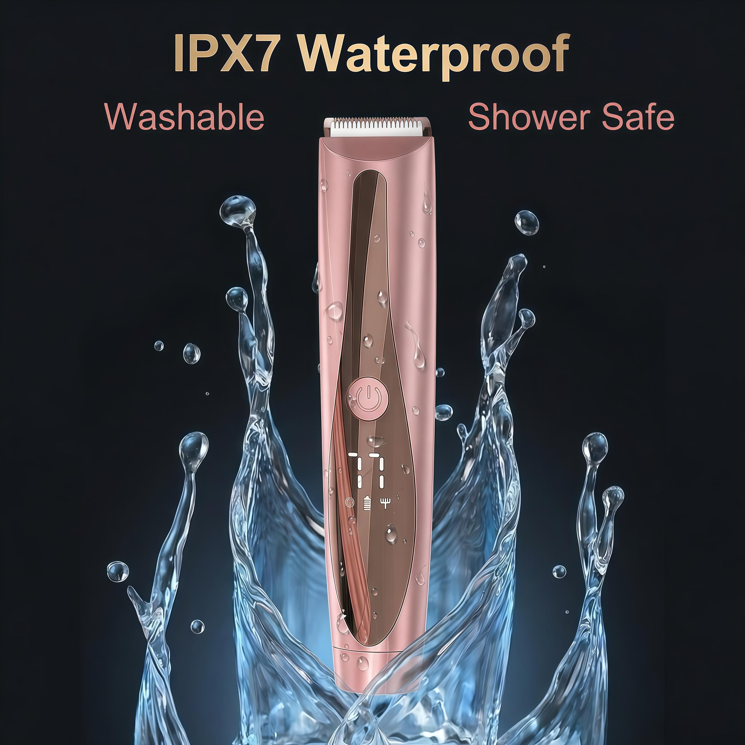 【Bikini Essentials】Bikini Trimmer for Women, Painless Electric Razors for Silk Skin,Electric Shaver and Razor Rechargeable 2-in-1 Body and Facial Epilator, Dual Heads for Painless Trimming of Pubic Hair, Face, Underarms and Legs, Summer Gift 【Bikini Essentials】Bikini Trimmer for Women, Painless Electric Razors for Silk Skin,Electric Shaver and Razor Rechargeable 2-in-1 Body and Facial Epilator, Dual Heads for Painless Trimming of Pubic Hair, Face, Underarms and Legs, Summer Gift