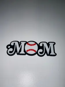 Baseball Mom Or Dad Keychain [assembly required]