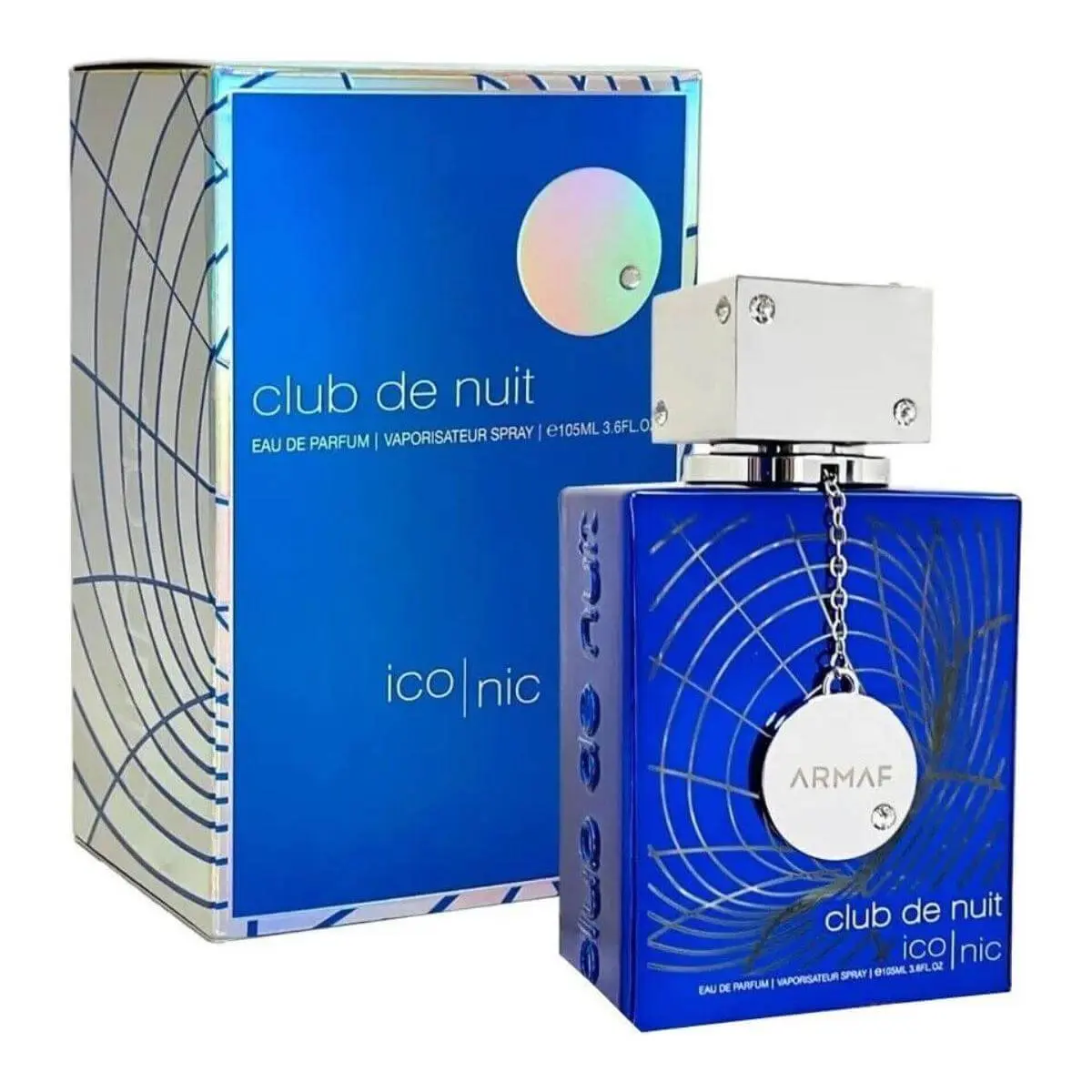 Armaf Club de Nuit Iconic Men's EDT Cologne Spray with EDP Spray Option, 3.6 fl oz, Grapefruit & Mint Blend, New Boxed Fragrance, Minty Fresh, Signature Scent, New Fragrance, Citrus Fresh, Grapefruit Mix, Spray Bottle