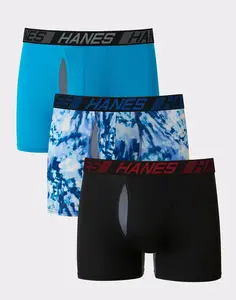 Hanes X-Temp™ Men's Underwear Briefs, 3-Pack, Sexy , Short-Leg or Long-Leg Boxer