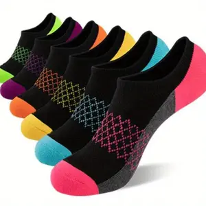 12/24/36 Pairs Summer Casual Sweat-absorbing, Breathable, Shock-absorbing and Cushioning Outdoor Shallow-cut Invisible Sports Boat Socks Suitable for Both Men and Women, Ideal for Daily Wear Womenswear Bridal