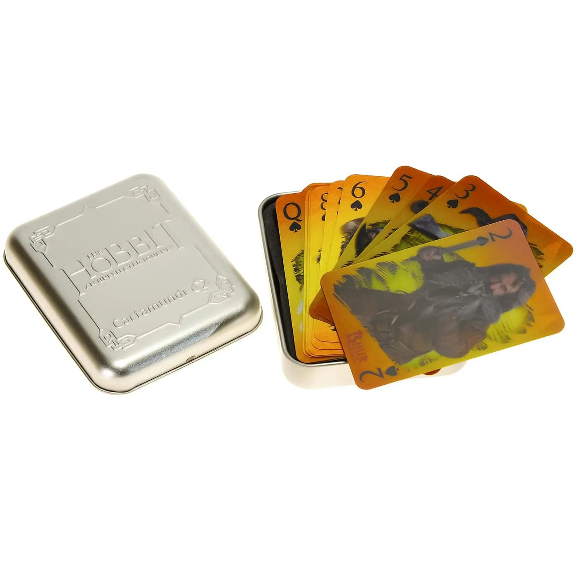 The Hobbit: An Unexpected Journey Lenticular Playing Cards w/ Collectible Tin