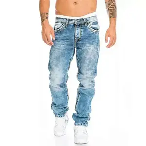 Blitz designed for multi-season wear Mens Jeans s Straight Stretch Slim Jean Homme Pants Men Casual Pants Denim Trousers Baggy Jeans Black Blue Streetwear Menswear Beige