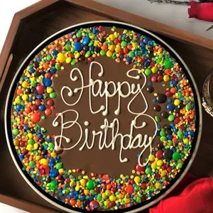 Chocolate Pizza's Happy Birthday Chocolate Pizza