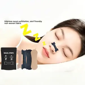 Nose Strips with Enhanced Adhesion for Extended Use Relieves Nasal Congestion Prevents Snoring Promotes Mouth Breathing Widens Airway Passages Healthcare