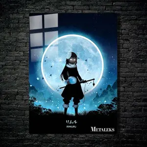 [UNFRAMED POSTER] landscape rimuru tempest , Vintage Retro Print