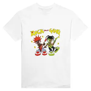 CBR ReptilianClubBoyz RCB Rockout Gang T-Shirt Hi-C Diamondsonmydick God Cotton Fabric 100% Cotton 20 Singles Fitted Round Neck Tee