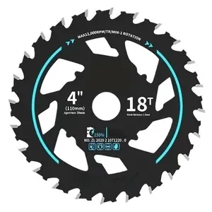 Efficient Energy Saving Lithium Saw Blades 5/5.5/6/6.5-inch Circular Saw Blade Wood Cutting Saw Blades