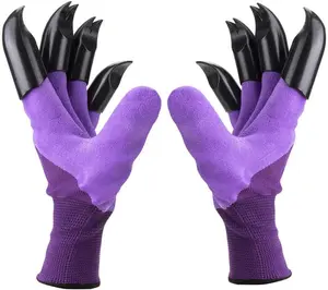 Gardening Gloves with Claws - Protect Your Hands with Durable ABS Plastic and Flexible Rubber Latex