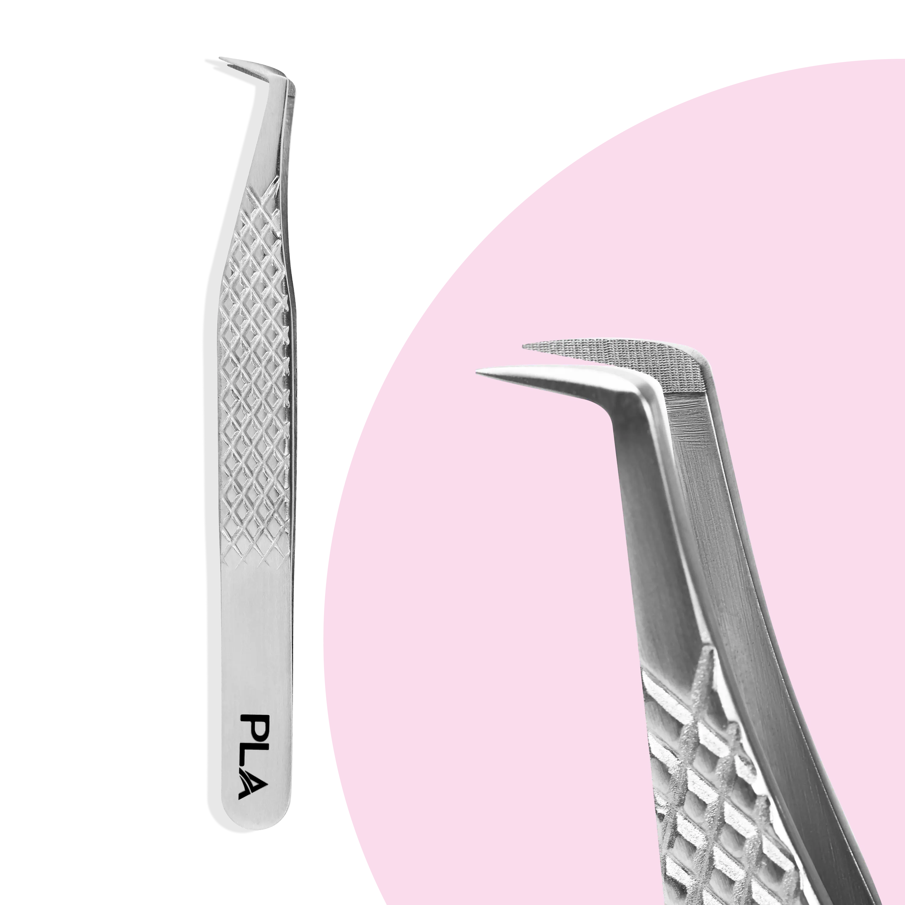F10 - Fiber Tip 90 Degree Boot Tweezer