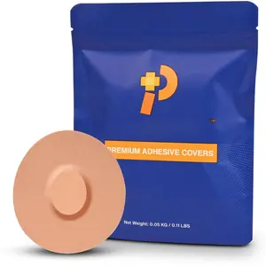 Adhesive Covers - Compatible With Your Dexcom G7 Continuous Glucose Monitoring Cgm Sensor 20 Pack  Waterproof & Sweatproof Patches Lasts 10-14 Days Pre-cut Tape Great Protection (tan)