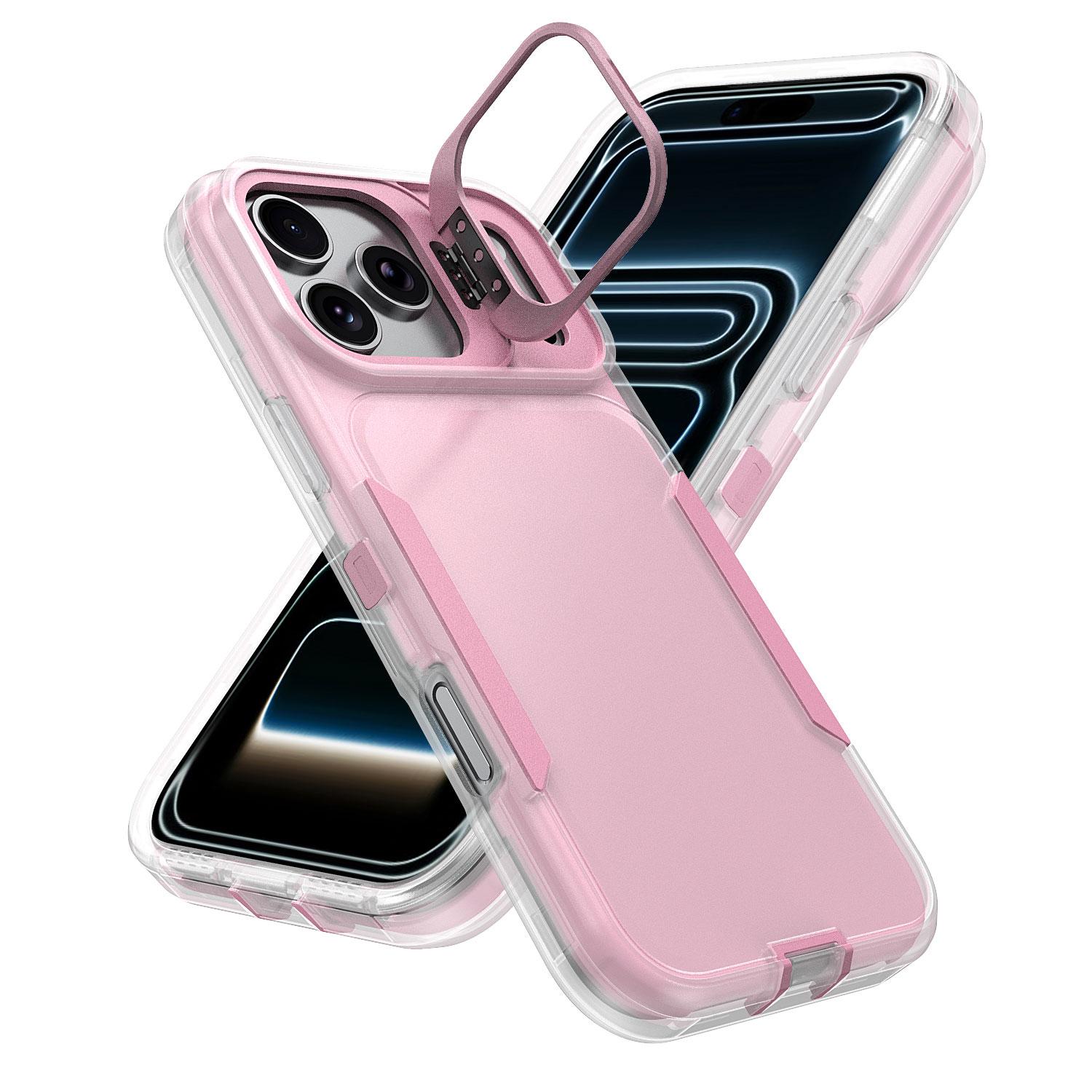 Case for iPhone 17 Pro Max 16 15 14 13 12 11 with Camera Kickstand, Military - Grade Shockproof Protective Case, Rugged Full Body Protective Cover, Anti-Drop Protection Cover
