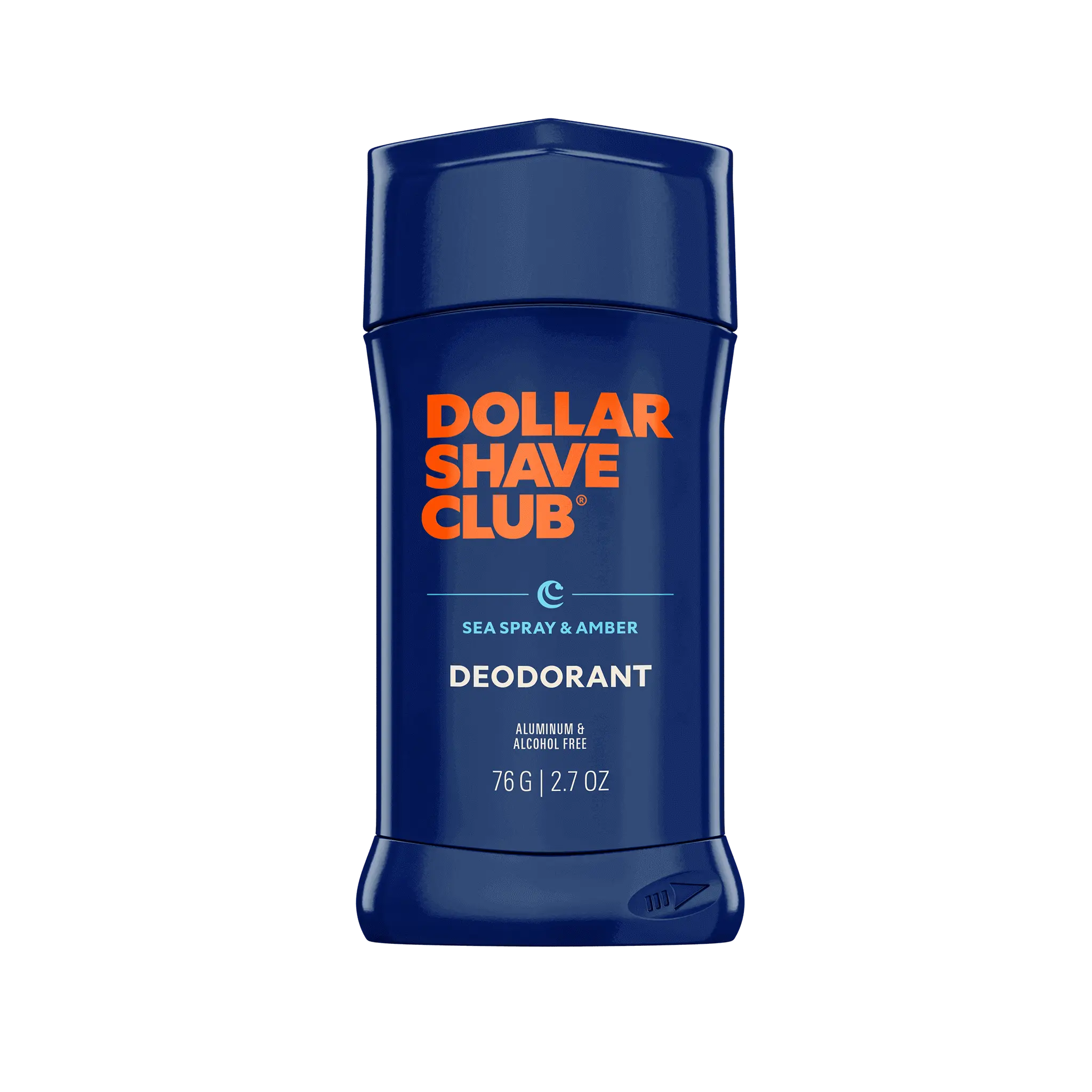 Dollar Shave Club Men’s Aluminum-Free Deodorant – 24 Hour Odor Protection, Clear & Clump-Free Deodorant for Men, Sea Spray & Amber Scent