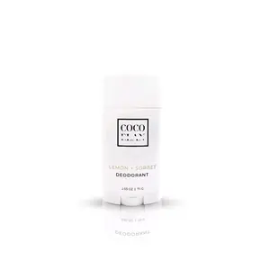 COCO ELAN Lemon + Sorbet Deodorant, Aluminum-Free, Whole Body, Black-Owned, Woman-Owned Business Body Care Coconut