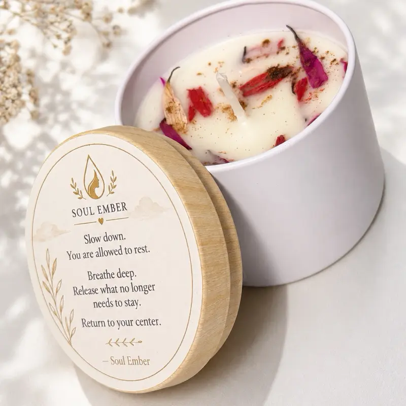 Warm Embrace  Scent: Cinnamon with soft floral notes