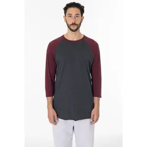 FF53 - 3/4 Sleeve Poly Cotton Raglan