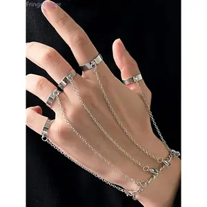 Fashionable Adjustable Open Ring Bracelet, Fashion Jewelry for Party, Daily Clothing Decor, Trendy All-match & Exquisite Jewelry for Birthday Gift, Trendy Jewellery Accessories, Adjustable Cuff