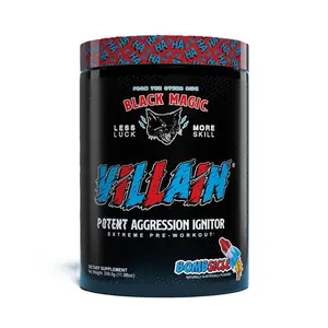 Black Magic Supply Villain High Stimulant Nootropic Pre - High-Powered Ingredient - Fitness Supplement Dietary Healthcare Edible Workout Boost