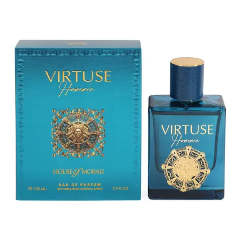 House Morais Virtuse Pour Homme Eau de Parfum - 100ml Regular Edition, Long-Lasting Men's Fragrance