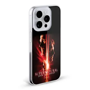 Head Case Designs Supernatural Key Art Sam, Dean & Castiel Soft Gel Case for Apple iPhone 17