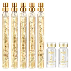 Collagen Facial Serum & Thread Set, 2 Counts Absorbable Threads & 5 Counts Facial Serum, Firming Facial Filler, Skin Care Product for Women & Men, Elastic Firming Ampoules