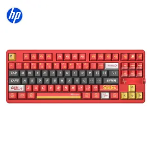 HP GT87 Mechanical Keyboard Customized Wireless Three-mode Gaming Computer and Office Use PC Gaming Keyboard
