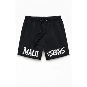 Maui & Sons Men's Stonewave 6.5" Swim Trunks