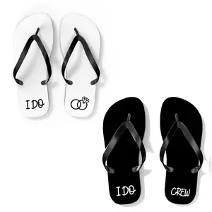 I Do & I Do Crew Flip Flops | Bachelorette Party Favors | Bride To Be | Bridal Party Gifts | Vegas Pool | Beach | Girls Trip