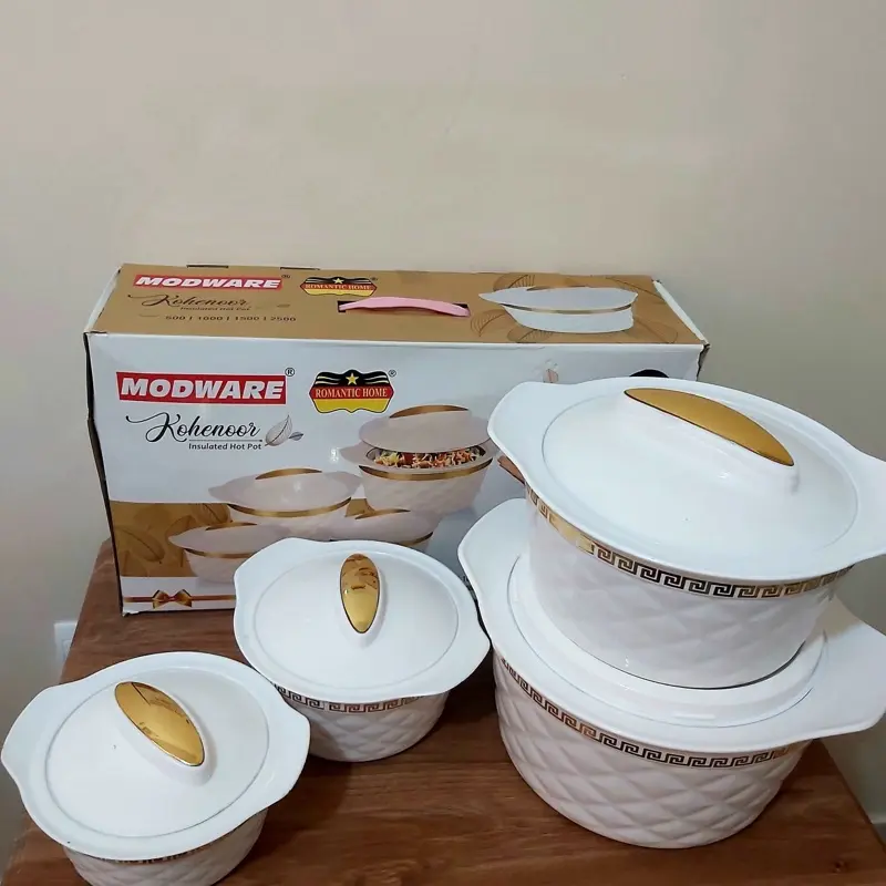 These food containers keep the food really hot for a whole day.