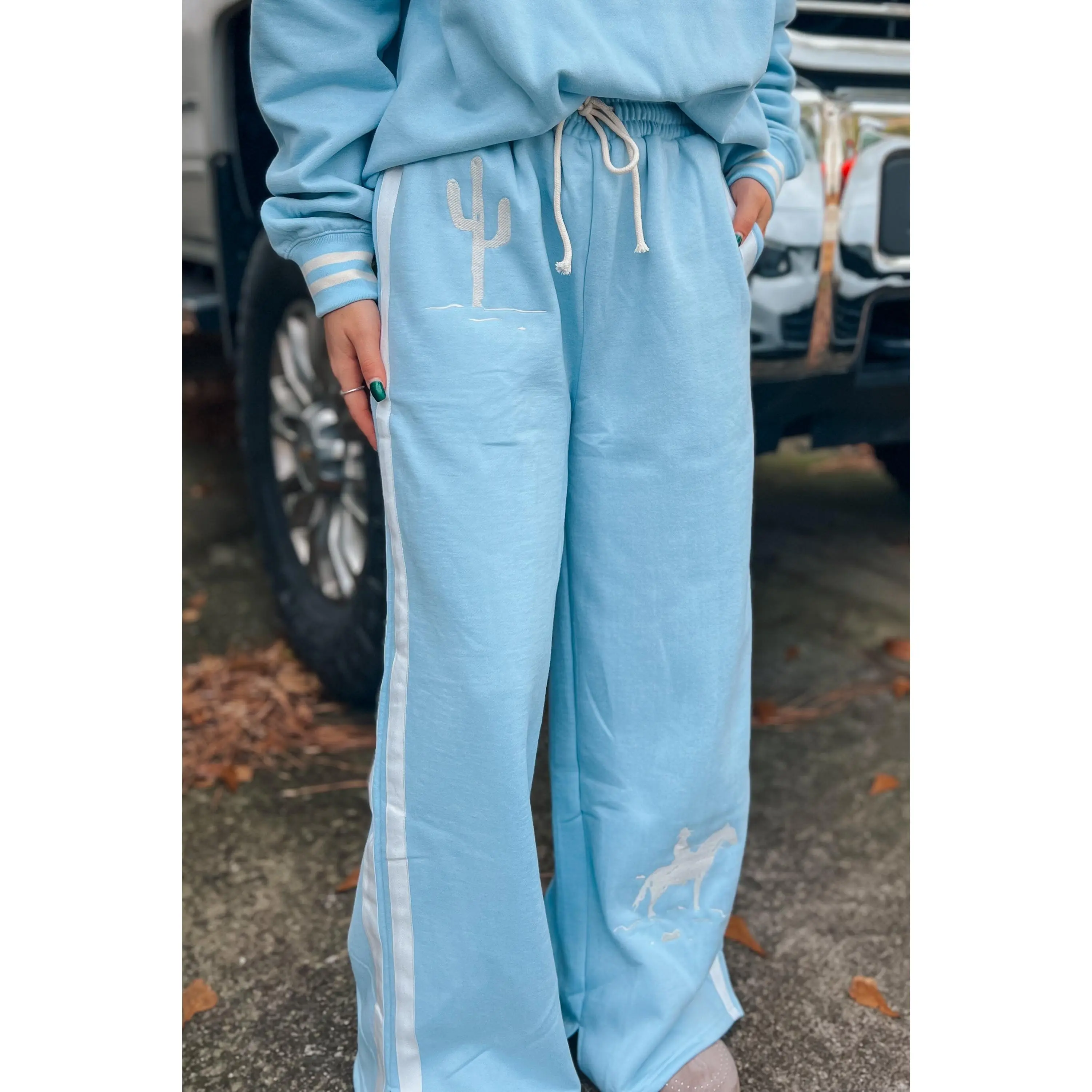 Howdy Blue Sweatpants
