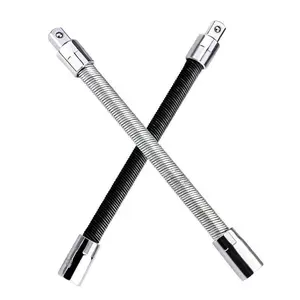 3-in-1 Electric Socket Wrench Set | Bendable Shaft, Extension Rod & Force Connector for Quick and Easy Repairs at Home, in the Garage, or the Office