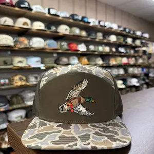 Greenhead 7 Panel Hat - Sand Dog & Moon Camo