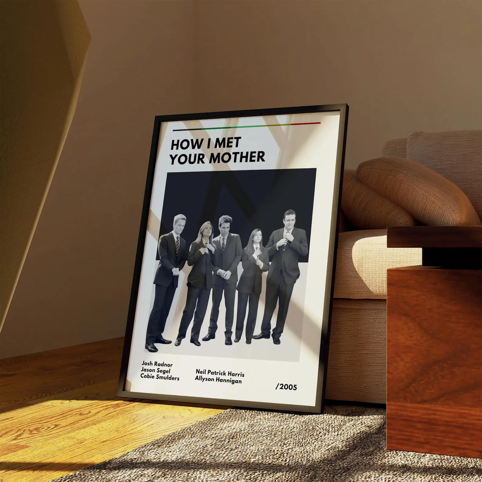 How I Met Your Mother Poster: Minimalist HIMYM TV Show Art