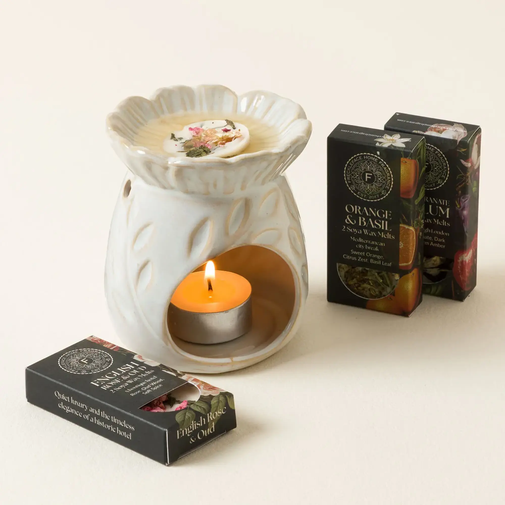Botanical Wax Melt Gift Set by Freckleface Home Fragrance Ltd Botanical Wax Melt Gift Set by Freckleface Home Fragrance Ltd