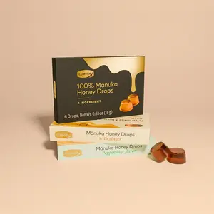Pure Mānuka Honey Drops Cough Healing Natural Throat Soothing for Cough Relief and Daily Wellness