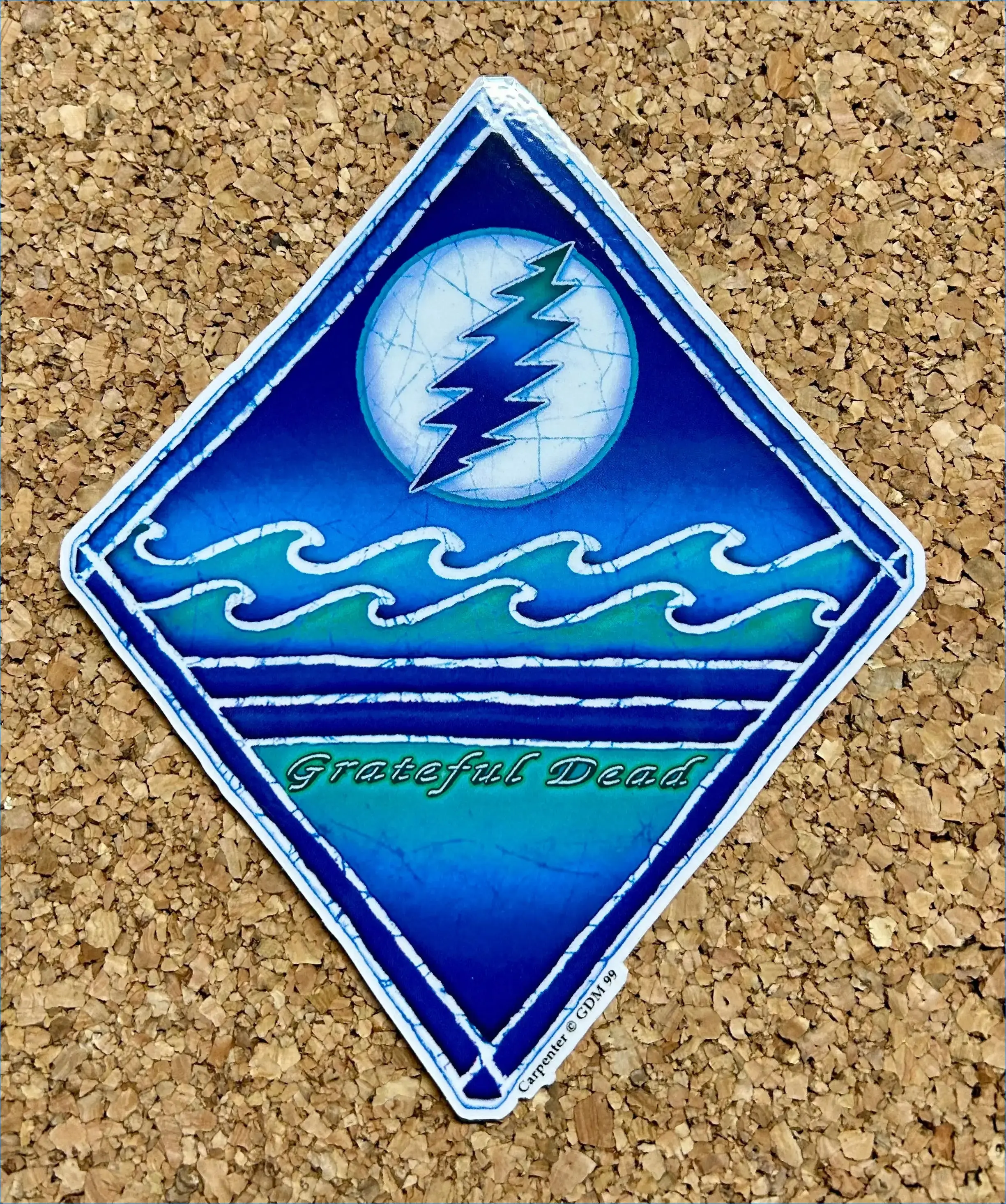 Grateful Dead - Lightning Moon Sticker
